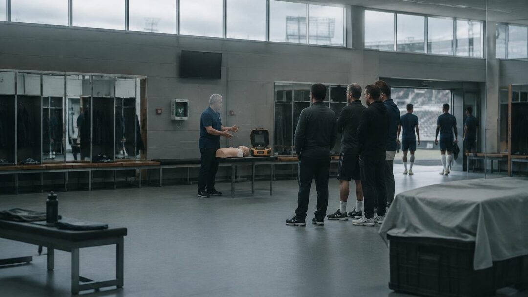 Salviamo insieme: formazione al primo soccorso per calciatori e staff