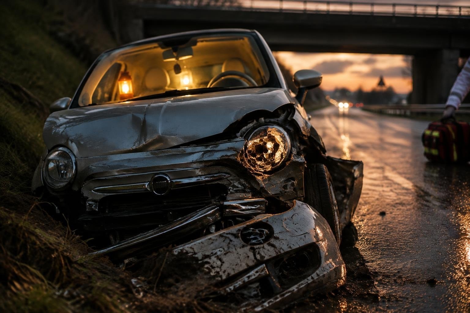 Scontro tra Audi e Fiat 500 a Pozzonovo: vittima e ferito grave