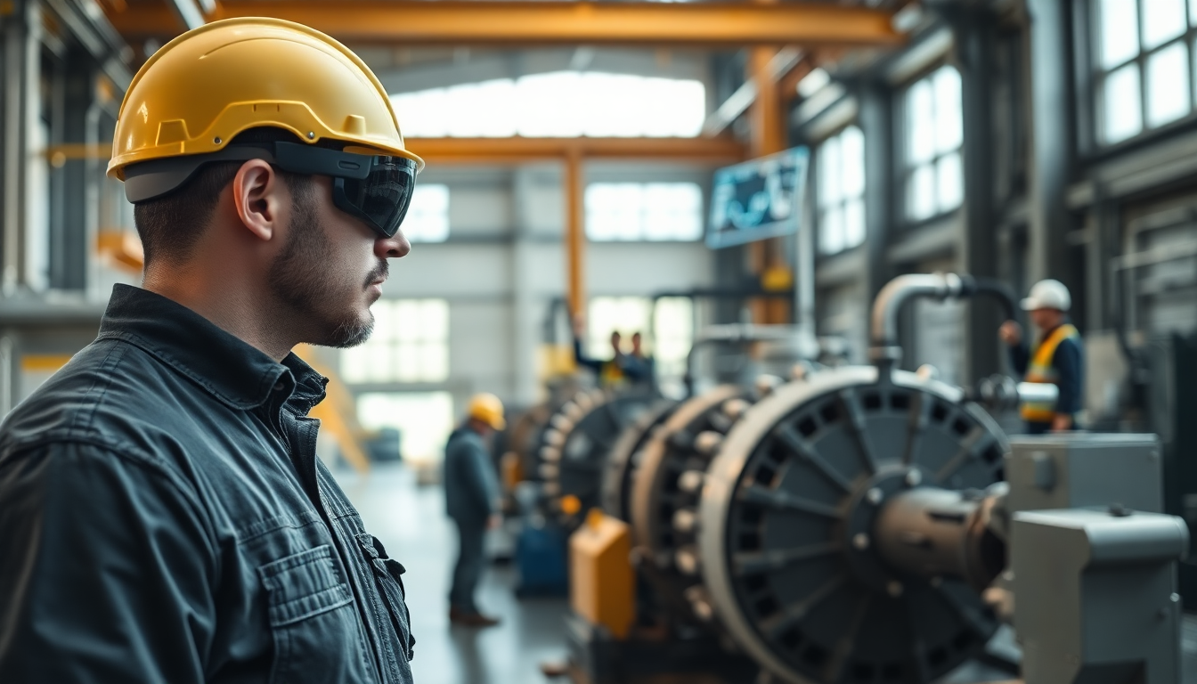 Come la realtà aumentata sta rivoluzionando la manutenzione industriale