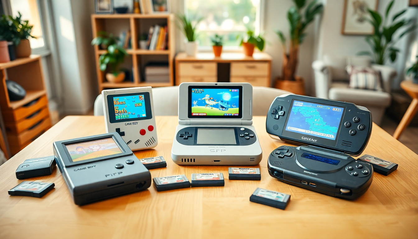 Console portatili retro: il futuro del gaming in movimento