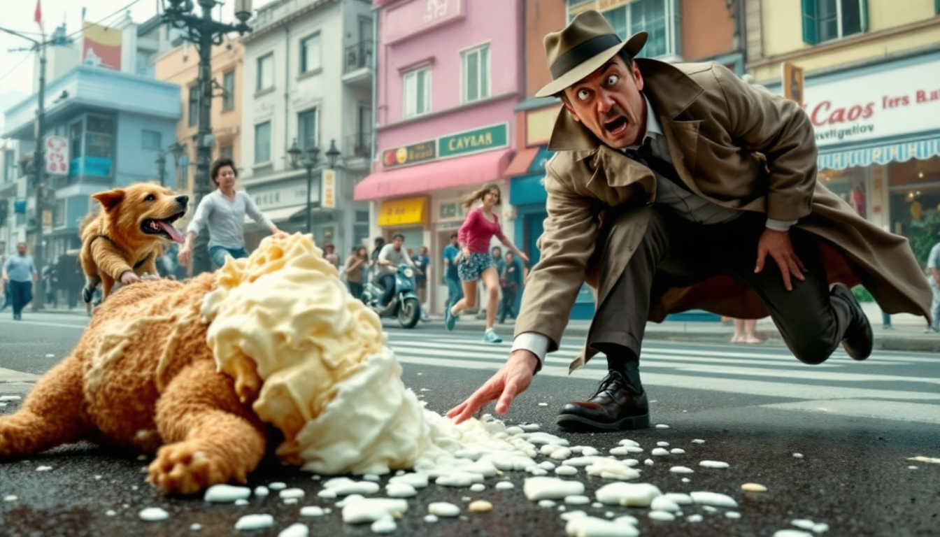 Detectives These Days Are Crazy! Un’irriverente parodia del genere investigativo