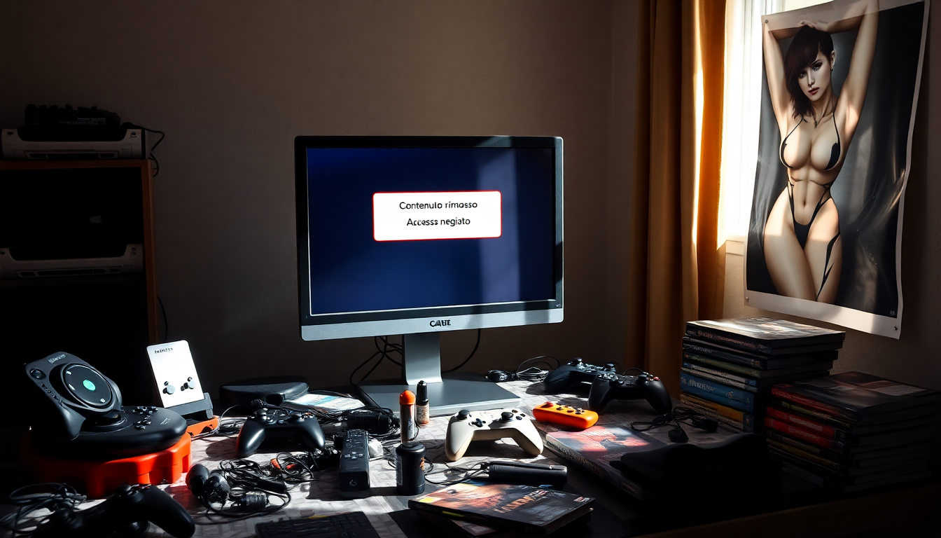 Impatto della censura sui contenuti per adulti nei videogiochi