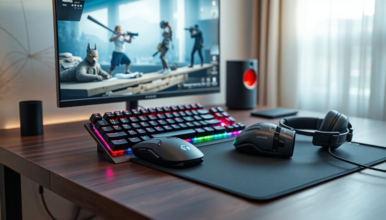 Accessori gaming essenziali: tastiere, mouse e cuffie per un’esperienza di gioco superiore