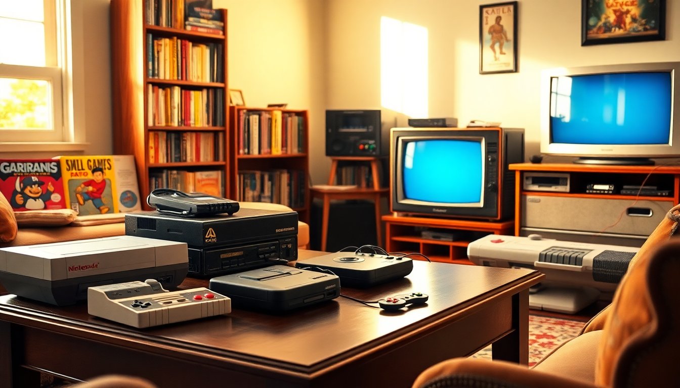 Esplora le console retro gaming più iconiche e amate di sempre