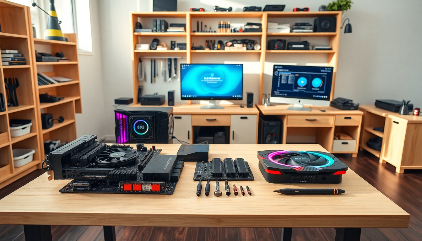 Guida completa all’assemblaggio di un PC da gaming performante