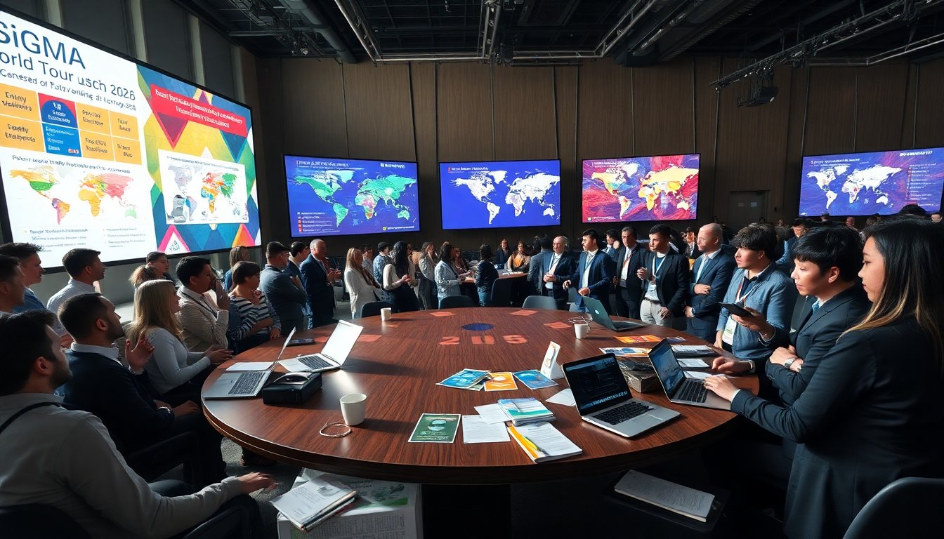 Scopri il calendario del SiGMA World Tour 2026 e le sue nuove opportunità