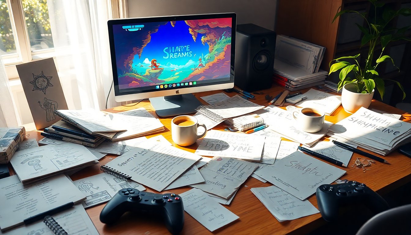 Shape of Dreams: come un indie ha sfidato il mercato competitivo dei videogiochi