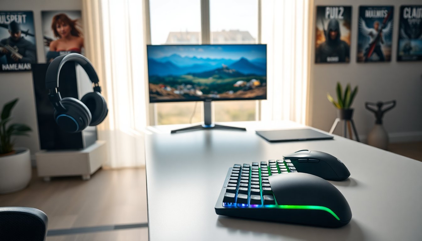 Accessori gaming essenziali: guida a tastiere, mouse e headset