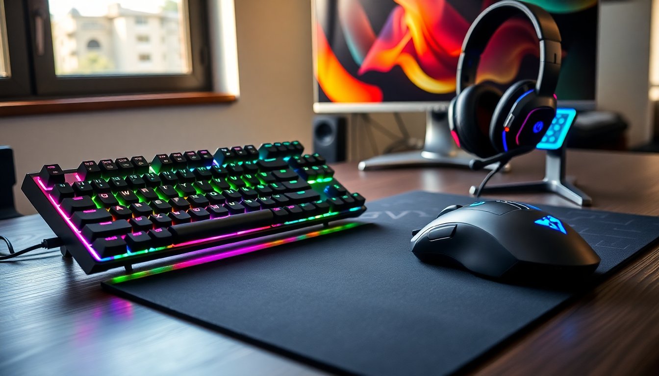 Accessori gaming essenziali: tastiere, mouse e headset per prestazioni elevate
