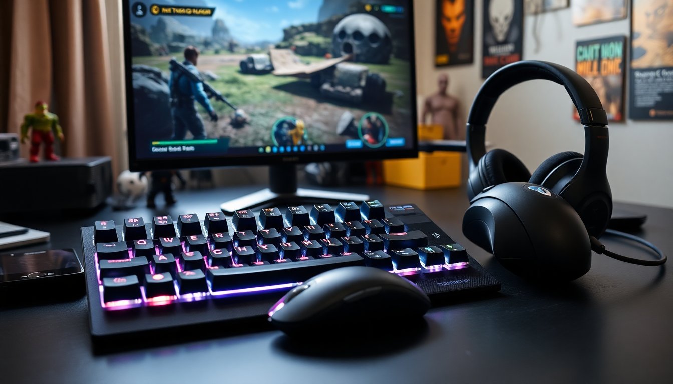Accessori gaming indispensabili: tastiere, mouse e headset per ogni gamer