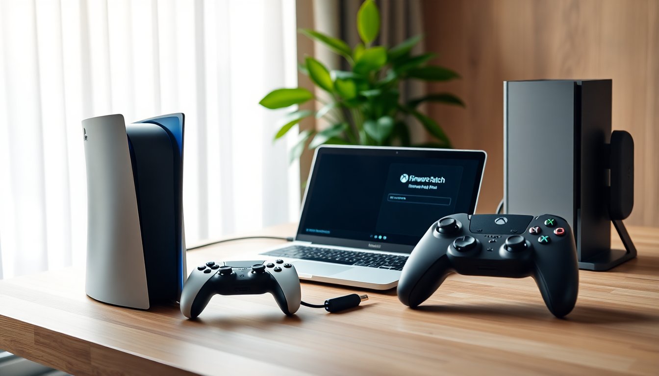 Aggiornamenti firmware per PS5, Xbox e Switch: risolvi i problemi