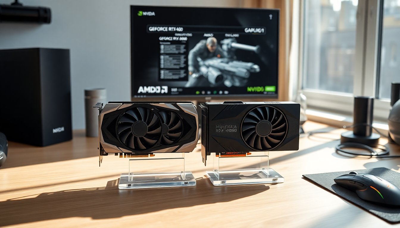 Comparativa dettagliata tra schede grafiche NVIDIA e AMD