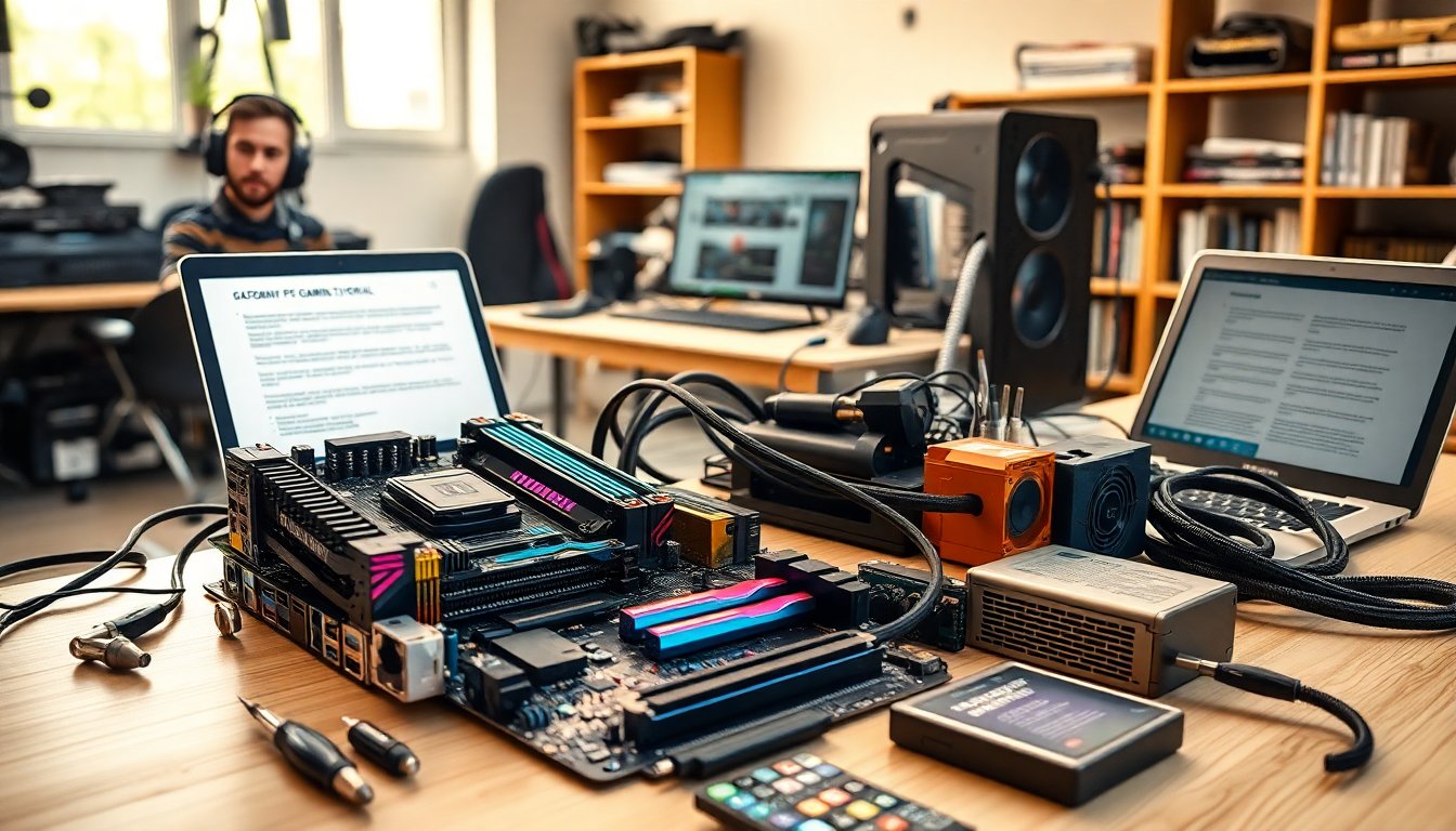 Guida passo passo per costruire il tuo pc gaming