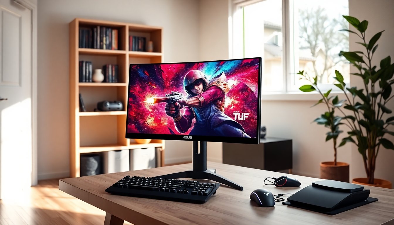 Monitor Curvo ASUS TUF Gaming in Offerta a Solo 99 Euro!