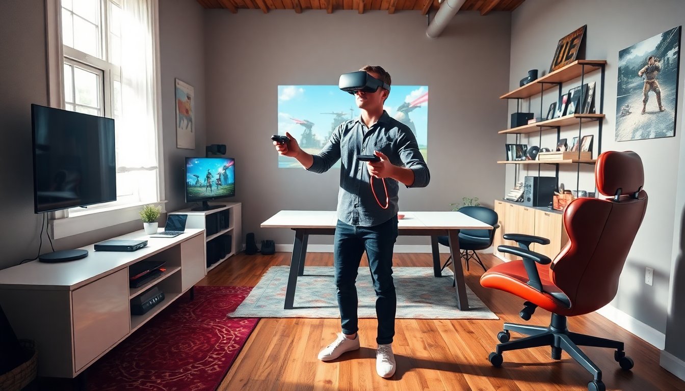 Realtà Virtuale e Aumentata nei Videogiochi: Innovazioni e Tendenze Emergenti