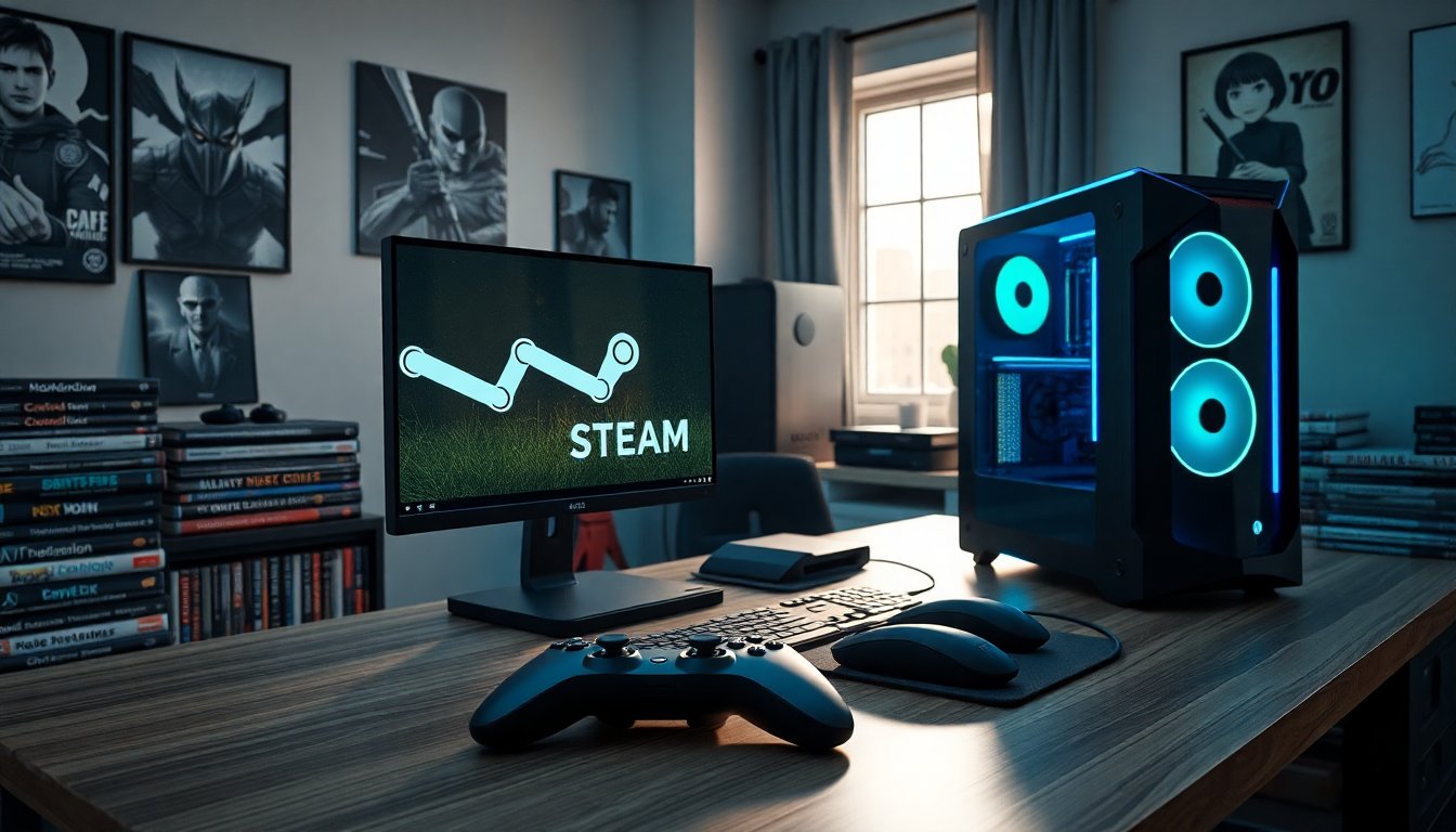 Scopri i giochi più popolari su steam nel 2025
