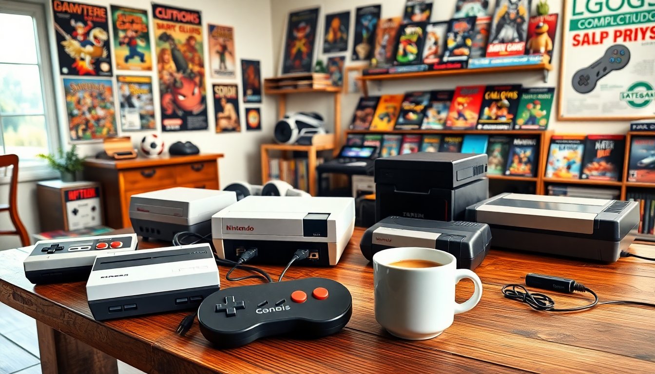 Scopri le console retro gaming più amate di sempre