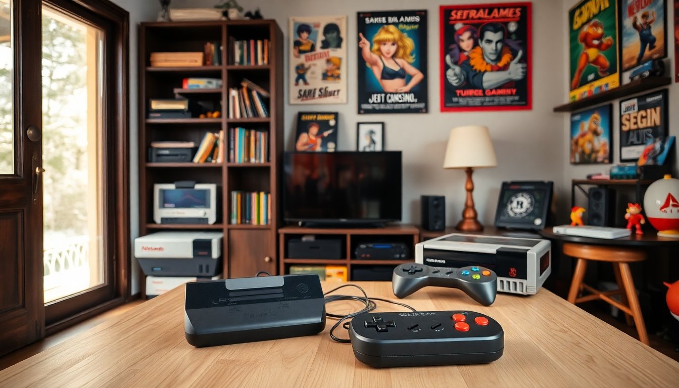 Scopri le console retro gaming più amate e come scegliere la migliore
