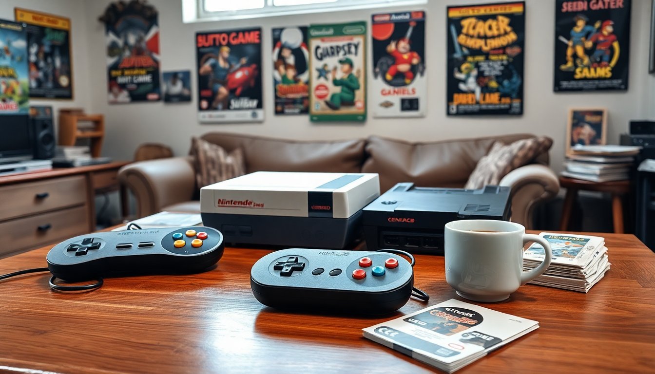Scopri le console retro gaming più iconiche