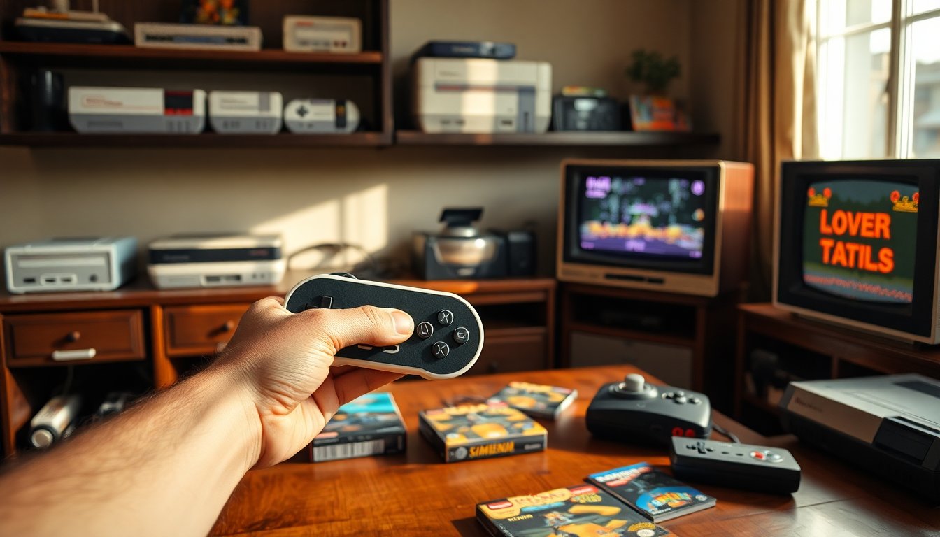 Scopri le migliori console retro gaming per gli appassionati