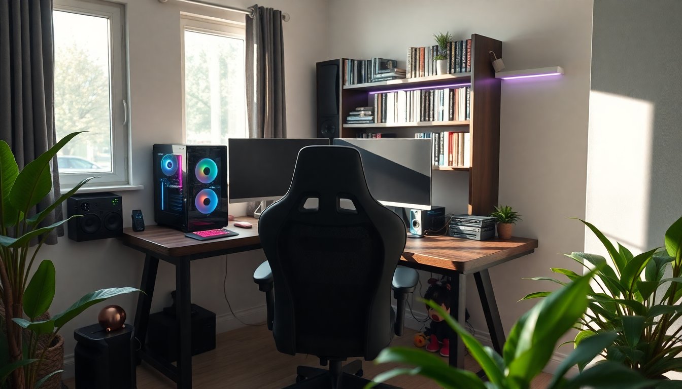 Set-up da gaming: come ottimizzare il tuo spazio per il massimo divertimento