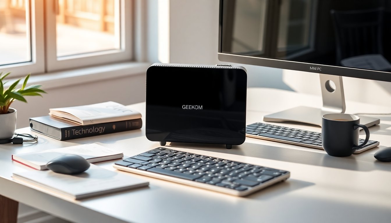 GEEKOM Mini PC: Potenza e Sicurezza in Uno Stile Compatto e Performante