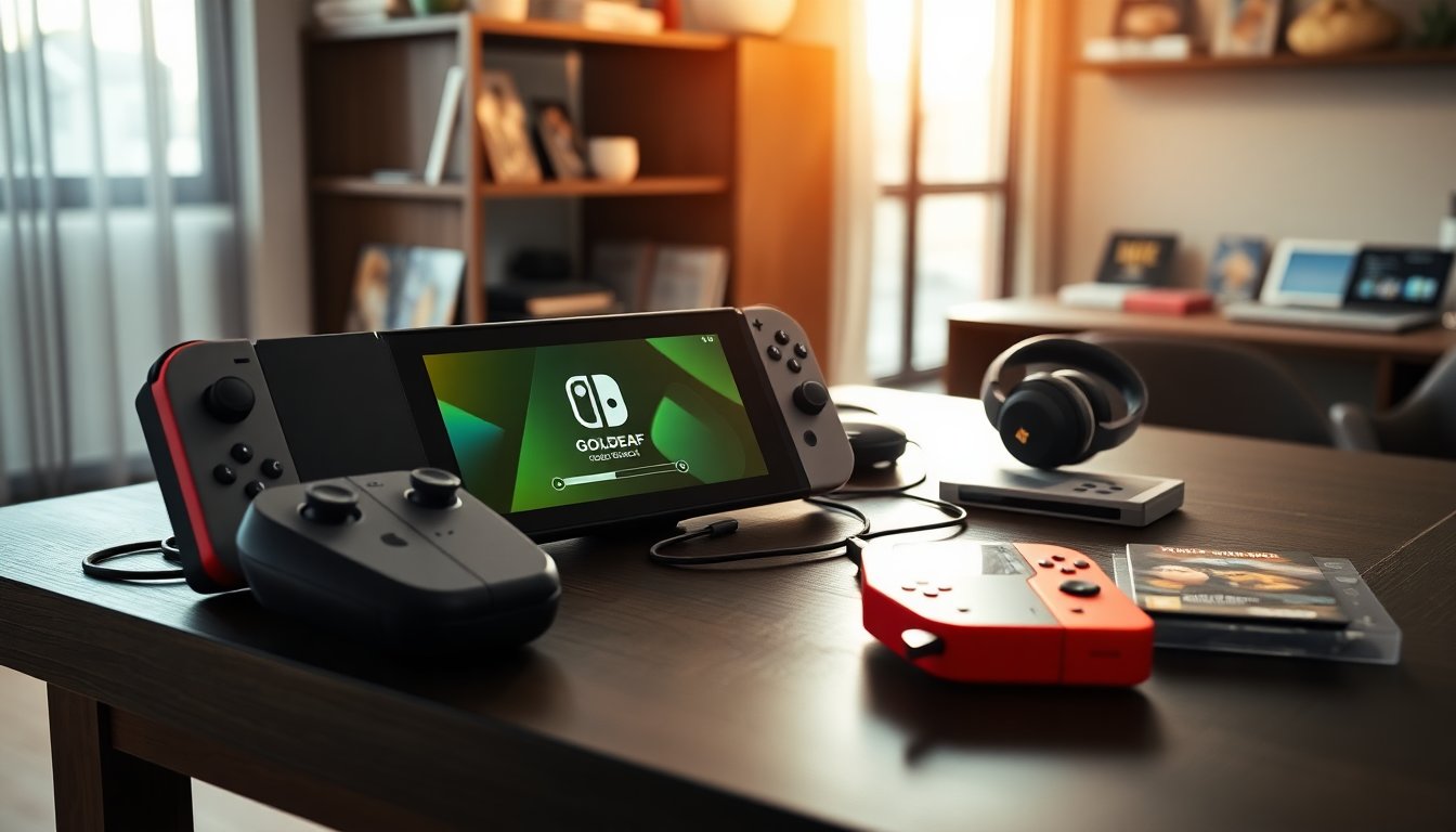 Goldleaf 1.2.0: L’aggiornamento Essenziale per Nintendo Switch che Non Puoi Perdere