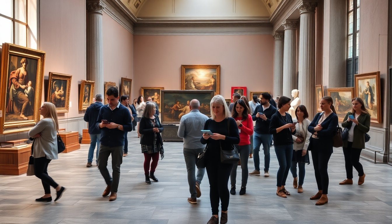 L’intelligenza artificiale nei musei: scoprire l’arte in modo innovativo