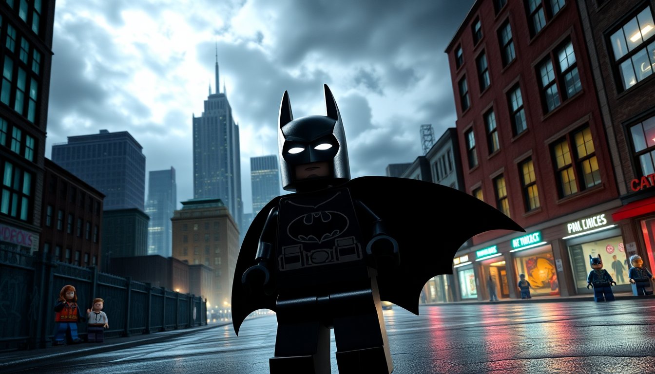 Scopri Gotham City nei panni di Batman in LEGO® Batman™: L’Eredità del Cavaliere Oscuro