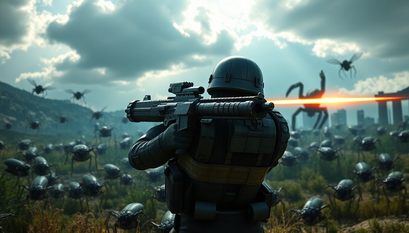 Starship Troopers: La Battaglia Definitiva contro gli Insetti in Arrivo nel 2026 su PC e Console!