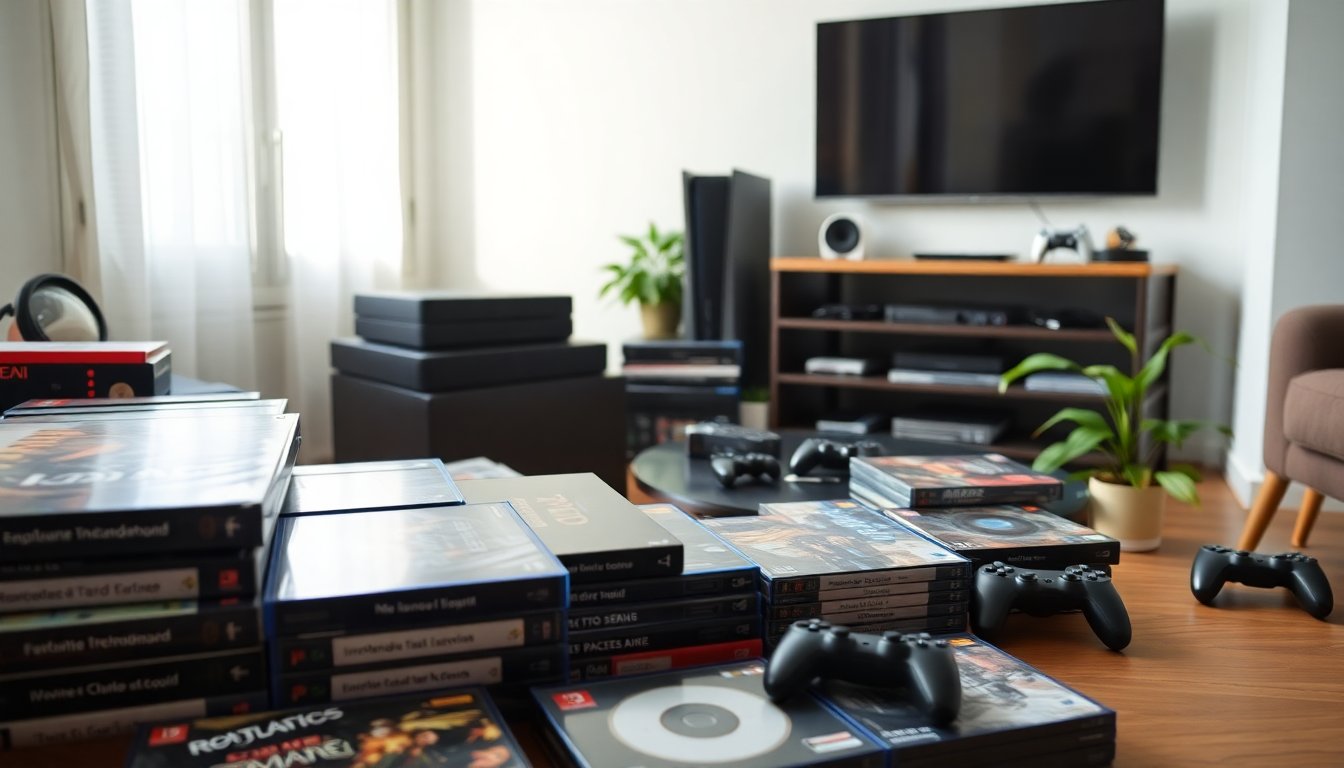 Strategie per Gestire l’Eccesso di Videogiochi e Ottimizzare la Tua Collezione