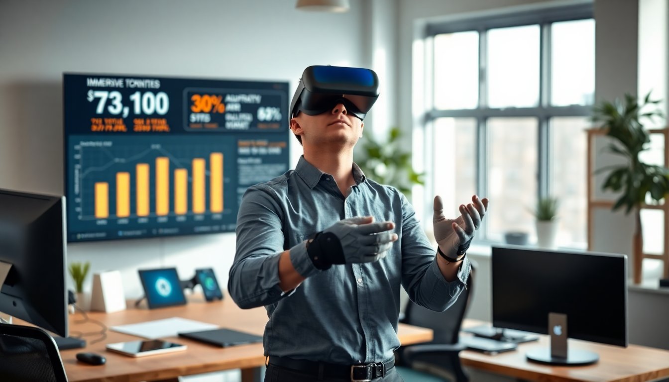 Tendenze e Opportunità nel Mercato della Realtà Virtuale, Aumentata e Mista: Scopri il Futuro della Tecnologia Immersiva