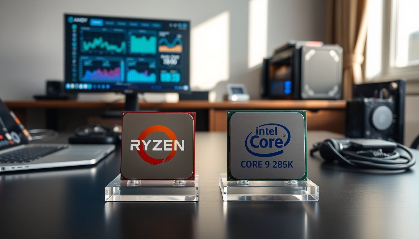 Analisi Completa delle Prestazioni: AMD Ryzen 7 9850X3D vs Intel Core Ultra 9 285K