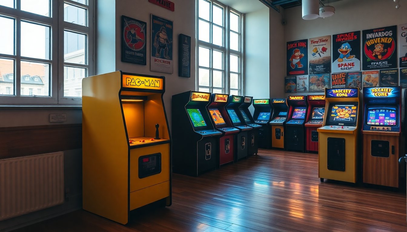 Esplora l’Arcade Museum di Praga: Rivivi i Videogiochi Iconici degli Anni ’80!