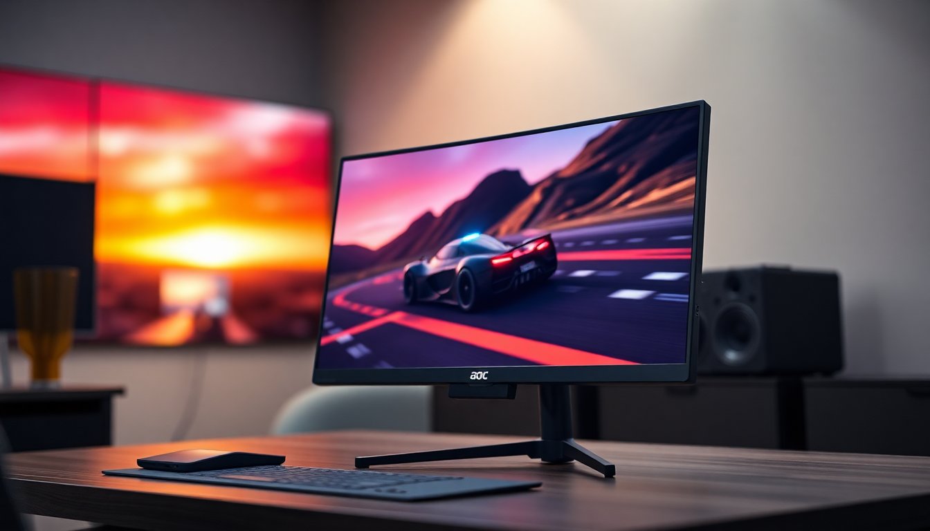 Monitor AOC Agon Q27G4ZD: QD-OLED 280 Hz e garanzia burn-in a prezzo competitivo