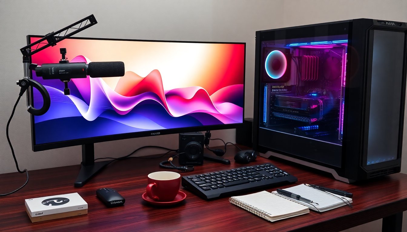 pc per streaming e content creation: guida alle configurazioni ottimali
