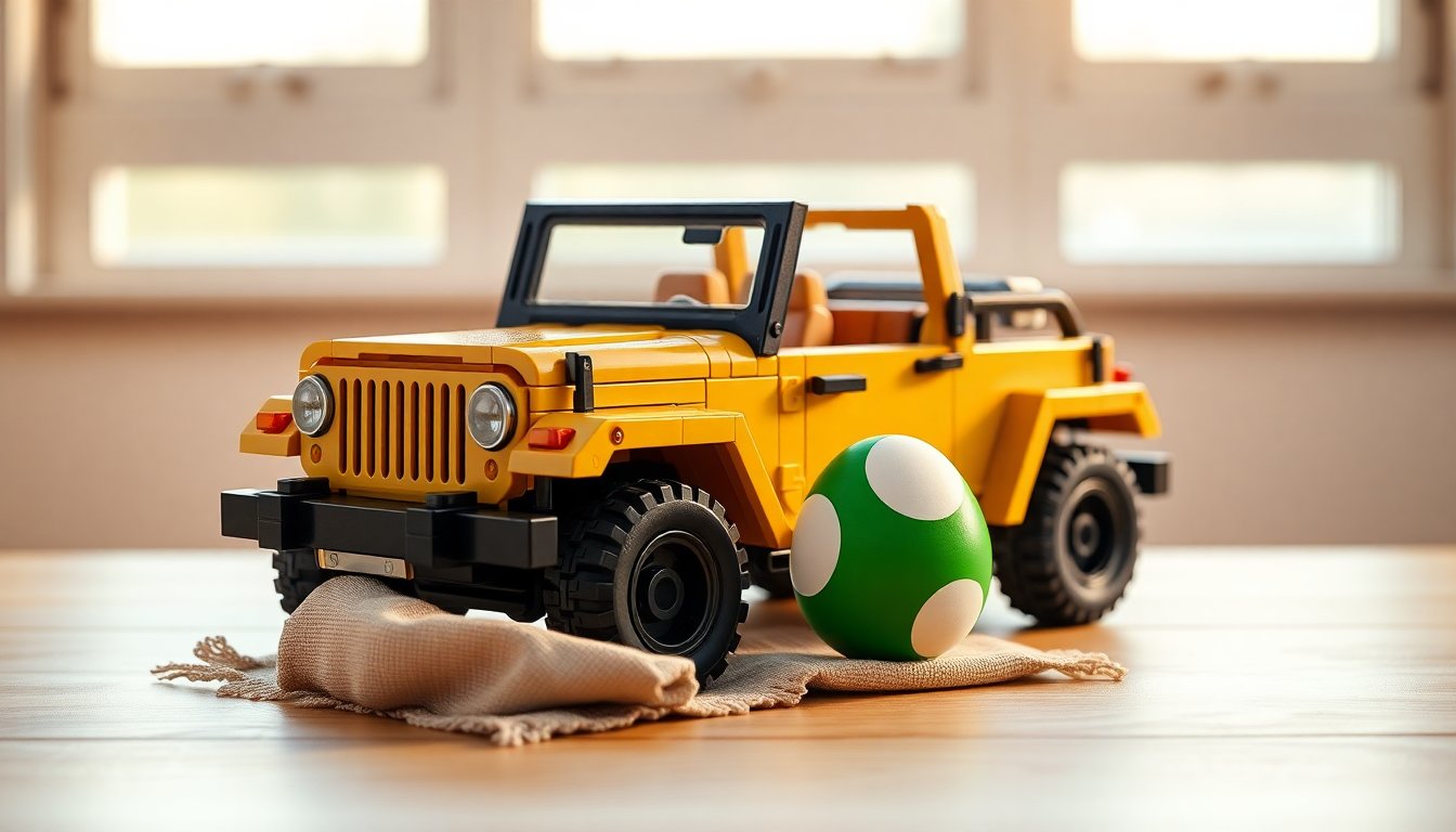 Jeep di Jurassic Park in LEGO, Yoshi in arrivo e Cyberpunk 2077 su Game Pass