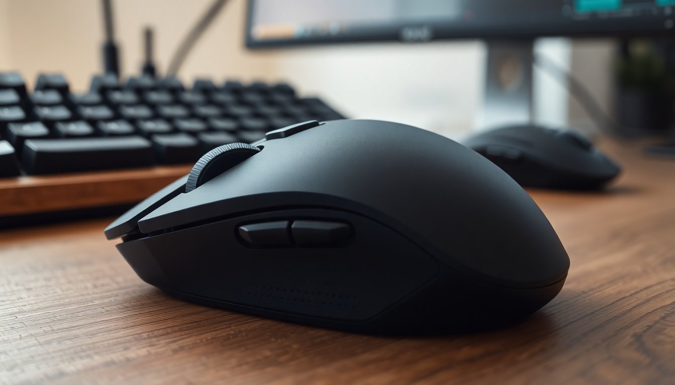 Mouse Hyperion Fury per giocatori: sensore Fusion Engine e 8 pulsanti