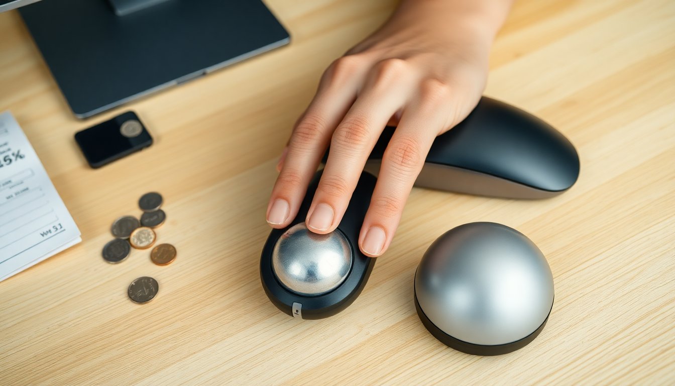 Mouse trackball Logitech Ergo M575S in sconto su Amazon