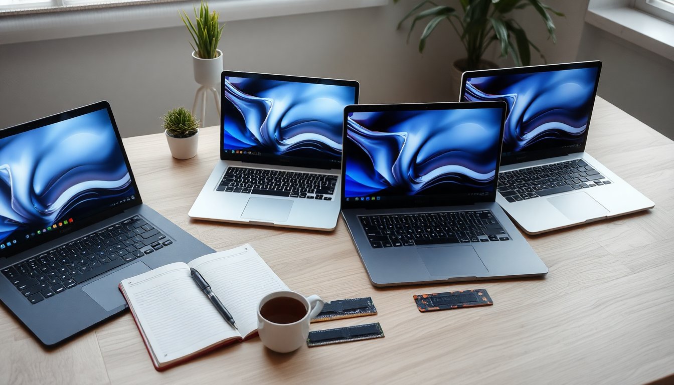 Scegliere il notebook giusto: confronto pratico tra quattro modelli popolari