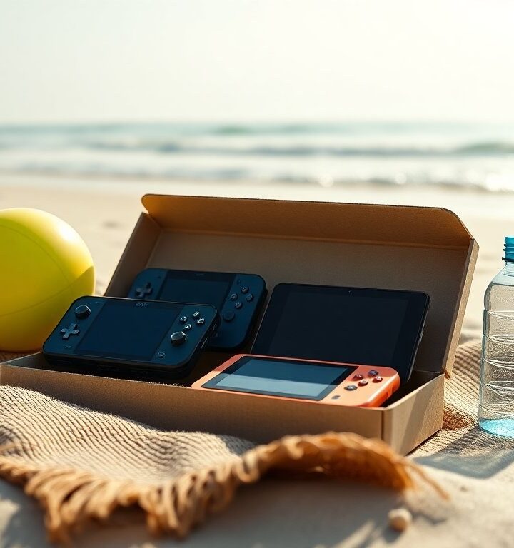 Console portatili economiche e resistenti per le vacanze estive