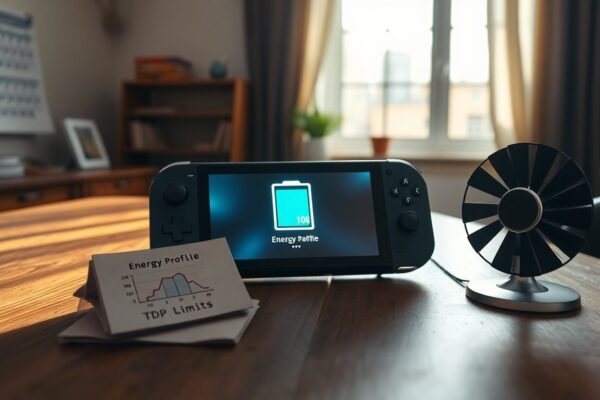 Ottimizzare handheld: profili energia, limitatori TDP e upscaling efficiente