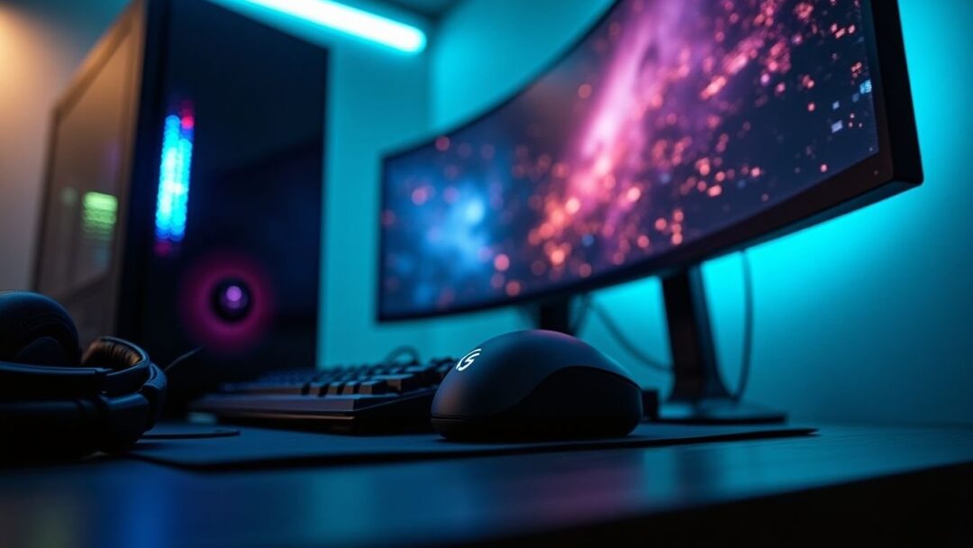 Configurazione gaming top di gamma: componenti e accessori per un'esperienza immersiva