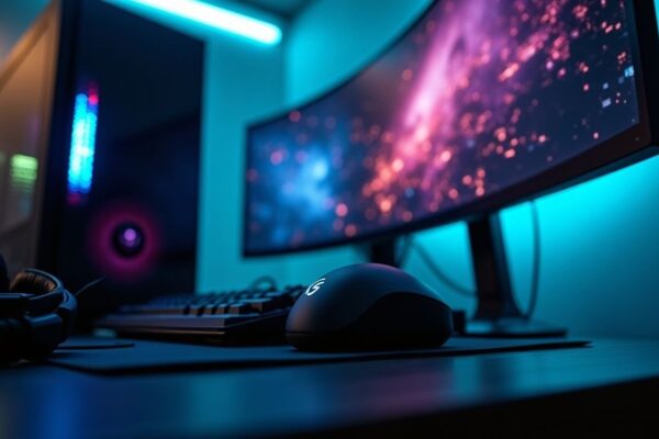 Configurazione gaming top di gamma: componenti e accessori per un'esperienza immersiva