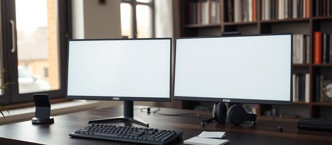Monitor MSI a 144Hz: fluidità professionale e versatilità per l'ufficio e il tempo libero