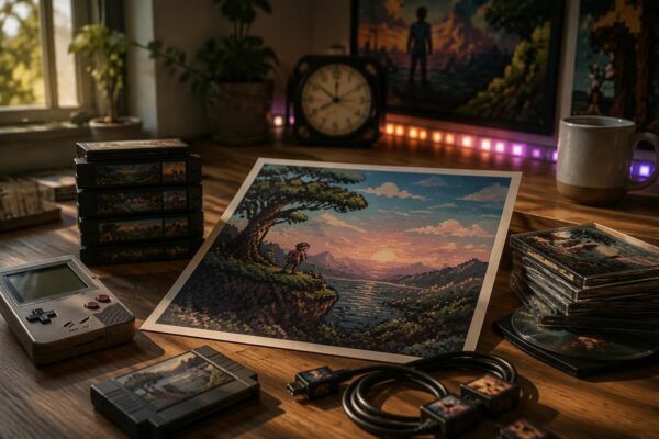 Retro gaming e pixel art: l'influenza del passato sui videogiochi contemporanei