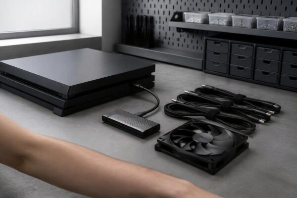 Configurare la console senza lag: QoS, cavi, SSD e raffreddamento