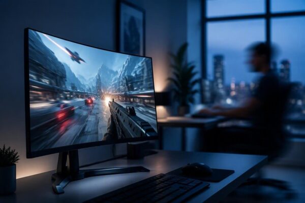 Lenovo Legion 27Q-2C: il monitor gaming curvo con 240Hz e risoluzione 1440p
