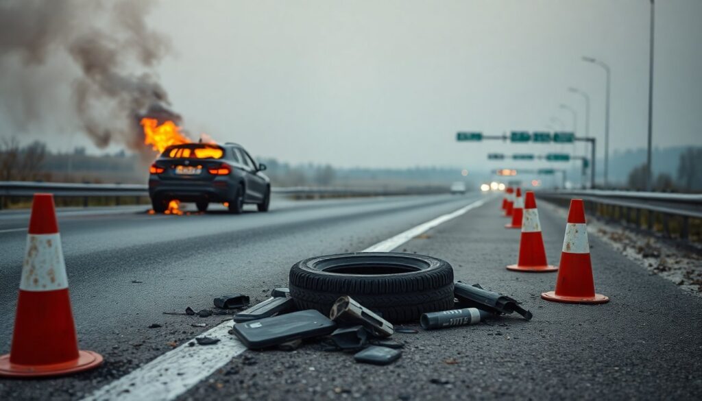 Tamponamento mortale sulla a4 a San Donà: auto in fiamme, un conducente deceduto
