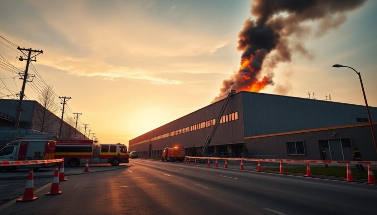 Tetto in fiamme in un’azienda informatica a Rovigo: soccorsi e verifiche in corso